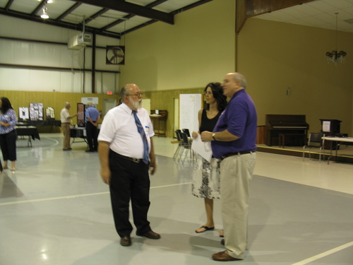 Left to Right; Dr. Darrell McDonald, Kelly Shadix, and Dr. Mark Barringer