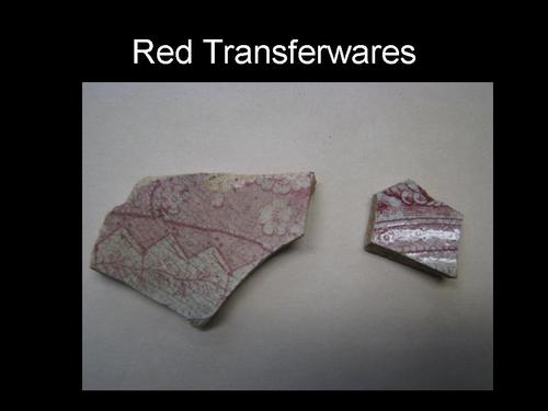 Red Transferwares