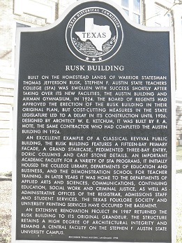 TJR Building Historical marker