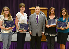 President's Achievement Award recipients
