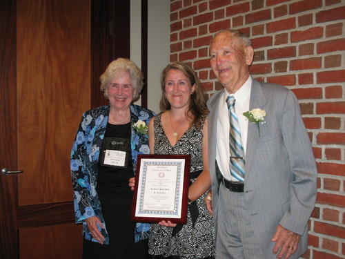 Awarded June 2011 to Dr. Avery and Dr. Beisel (shown) by the Oakleys at the annual conference in Colby, Maine