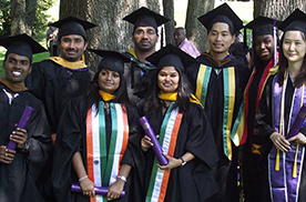 Recent international student graduates