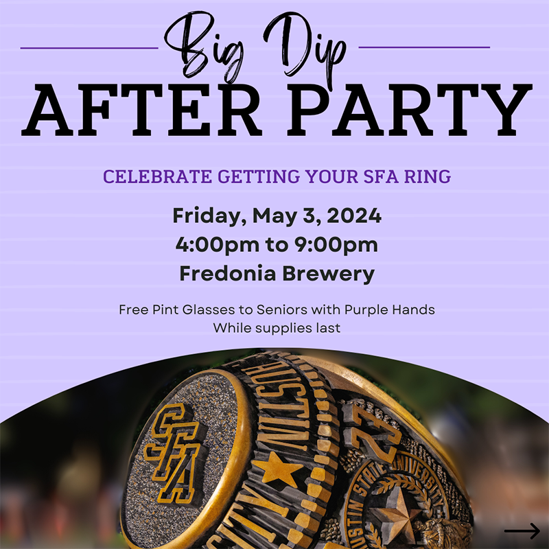 CCPD Big Dip After Party event graphic