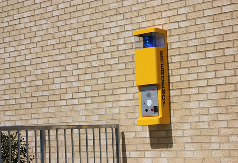 Yellow Call Box