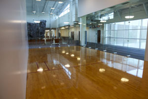 Racquetball courts