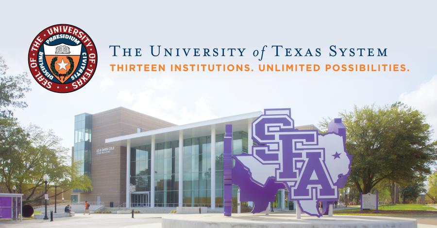 SFA announces intention to affiliate with The University of Texas