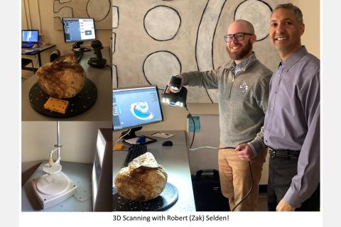 3D scanning with Robert (Zak) Selden