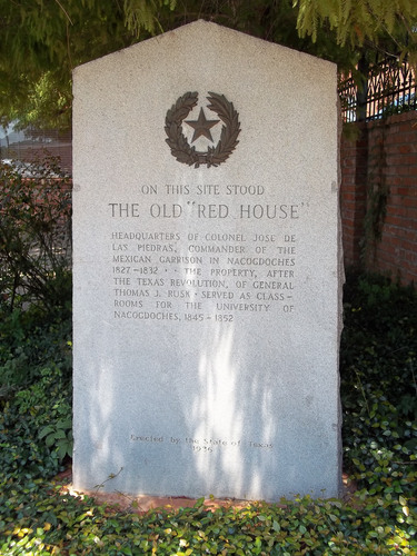 115 South The Old Red House Marker 