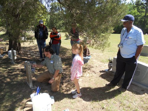 Sandhill Cemetery- Headstone Workshop