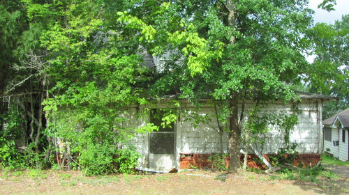 503 Shawnee - rear facade (east side)