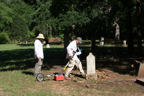 Old North Church Cemetery East, GPR Survey