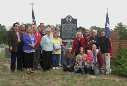 Members of the Langston, Long and Armstrong families, some traveled from long distances to attend the event