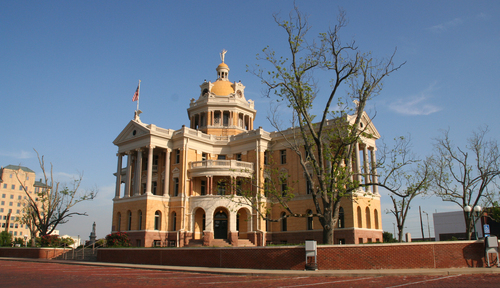 Courthouse and Marshall Hotel