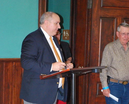 Dr. Mark Barringer, Associate Dean of the College of Liberal and Applied Arts.