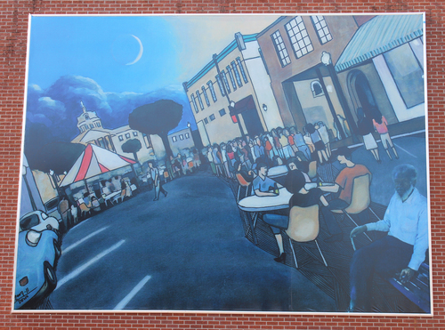 Marshall Night Life Painting