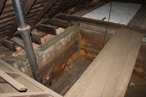 Plumbing System in Attic