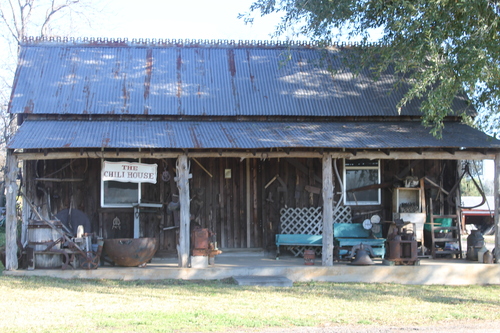 Family Barbacue Shed Front View