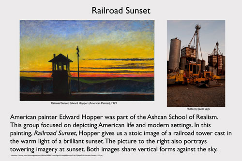 Railroad Sunset