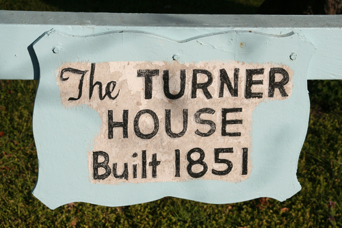 Turner House Sign
