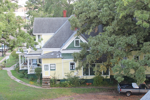 Right Side taken from the attic of the Ginocchio-Pedison Home