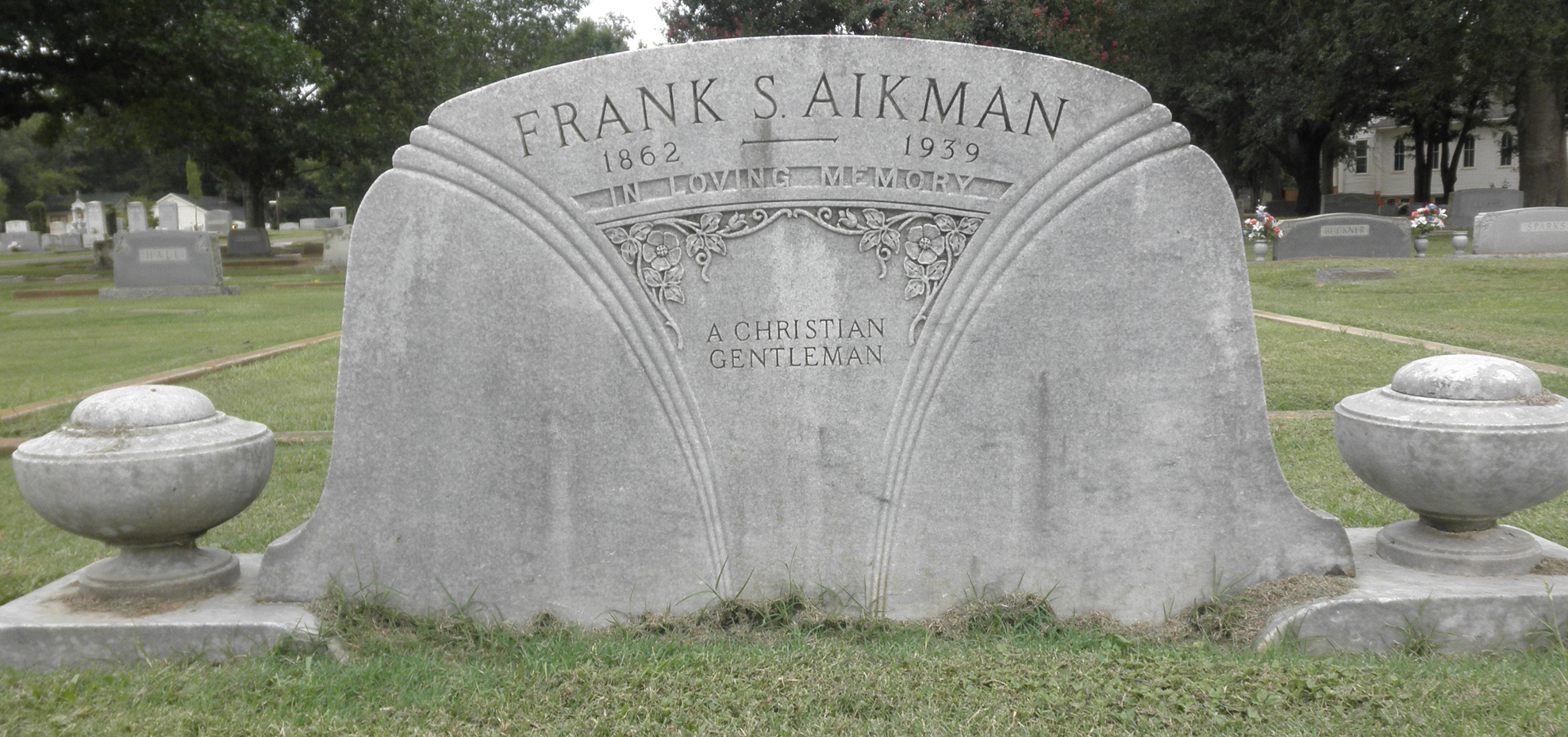 Aikman Headstone