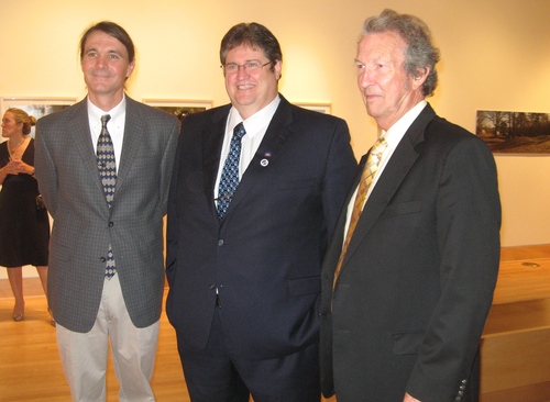 Dr. Jeff Roth, Dr. Scott Sosebee, and Dr. Bruce Glasrud