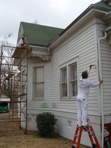 John Rodriguez, Master Carpenter and Jeff Campbell, Historic Interpreter