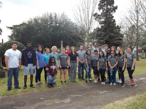 Latino Medical Students Association Event! (and Dr. Beisel's US History Survey Students)