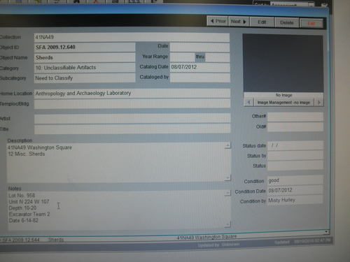 Hurley, Archaeology Lab 4