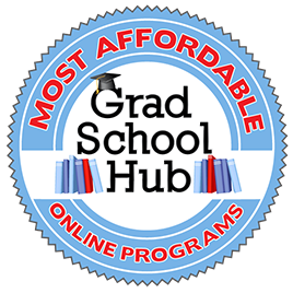 Grad School Hub 'Most Affordable' logo