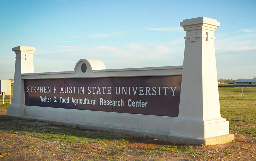 research center sign