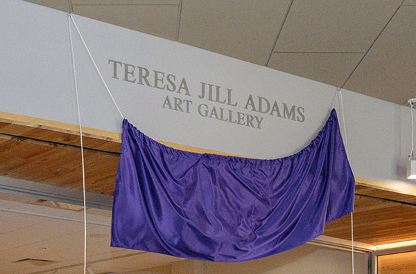 Adams Art Gallery unveiling