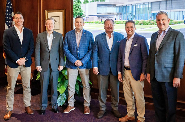 Dr. Raymond Jones, Dr. Todd Brown, Dr. Jason Reese, Greg Arnold '87, Dr. Neal Weaver and John Branch '96