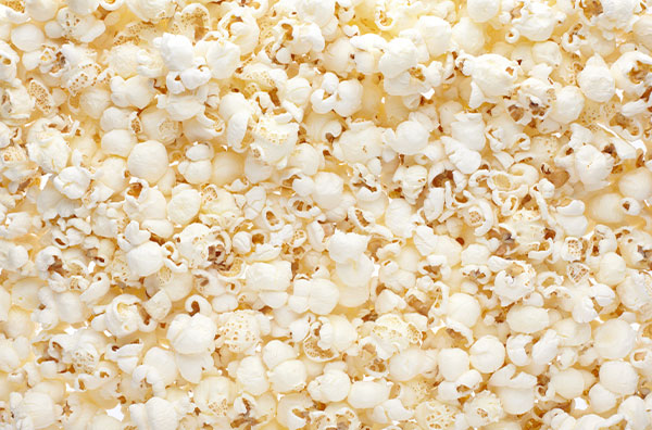 stock image of popcorn