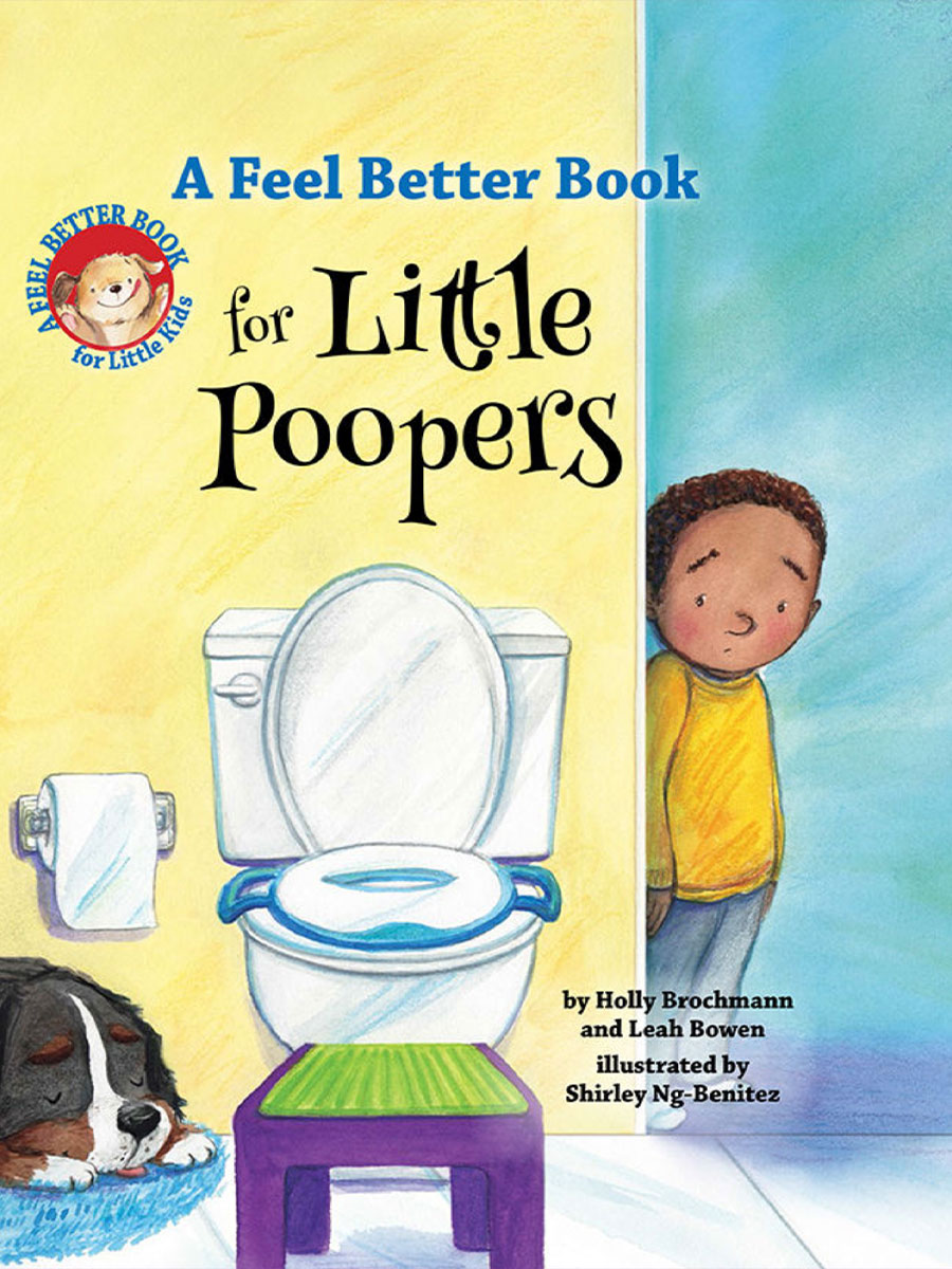 "A Feel Better Book for Little Poopers" helps little ones who are first learning to use the bathroom to understand that it doesn't have to be uncomfortable or scary.