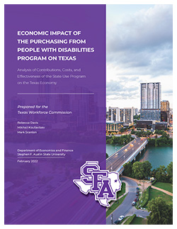 Economic Impact of the Purchasing From People With Disabilities Program on Texas