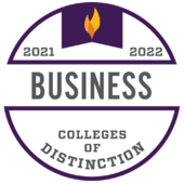 Colleges of Distinction Business Badge
