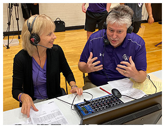 Debbie Humphreys and Greg Miller
