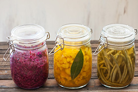 fermenting foods in jars