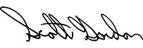Dr. Gordon signature