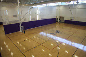 Basketball gym