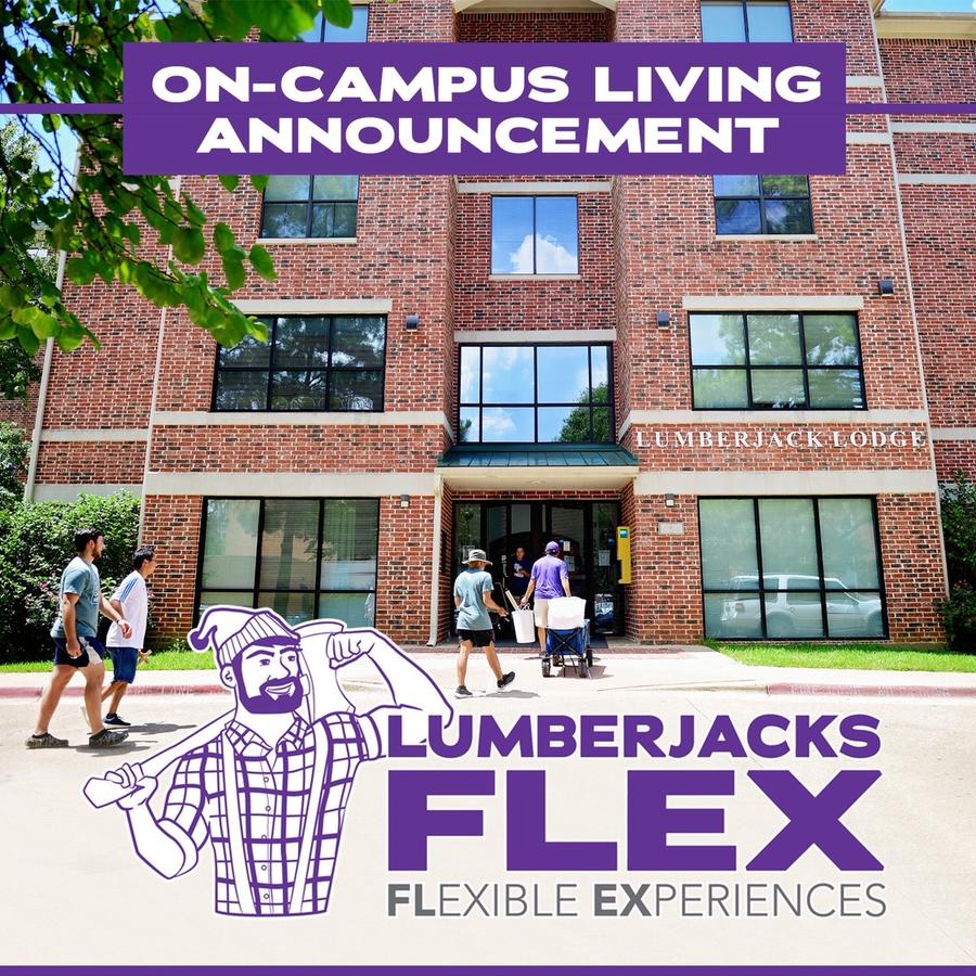 on-campus living announcement