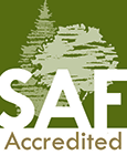 Society of American Foresters logo for accredited programs
