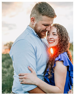 Turner and his wife, Megan '16, met at SFA and began dating in 2014. Megan is pursuing a career in osteopathic medicine. Photo courtesy of Tim Turner.