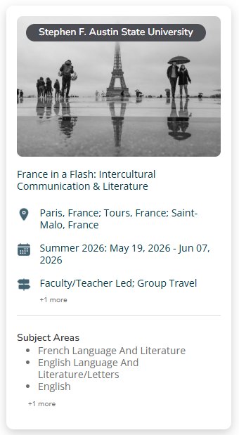 FLP France in a Flash 2026