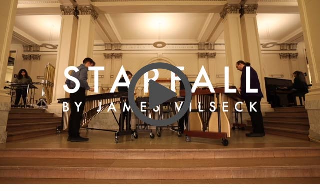 Starfall (James Vilseck) – Mallet Quintet and Piano