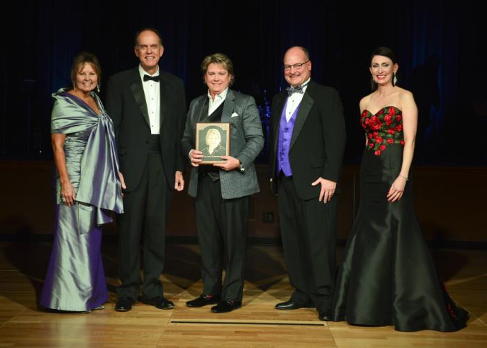 Pictured, from left, are Brigettee Henderson, chair of the SFA Board of Regents; Dr. Steve Westbrook, SFA acting president; Lou Ann Richardson, donor and Fredonia Society inductee; Jimmy Mize, SFASU Foundation chairman; and Jill Still, vice president for university advancement.