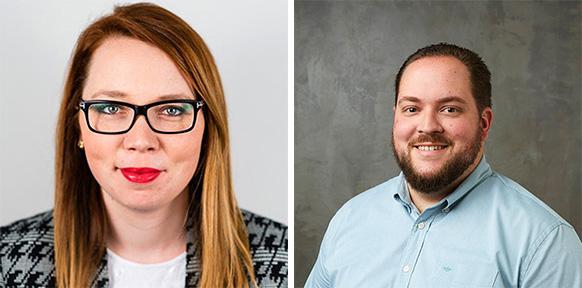 Amanda Buckley and Andrei Bucur