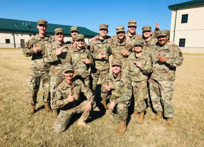 SFA's Army ROTC Ranger Challenge team