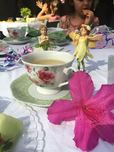 photo from last year's Little Princess Tea Party